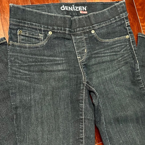 Denizen From Levis Modern Spandex Skinny Dark Washed Jeans Misses Size 6 EUC - Picture 1 of 11